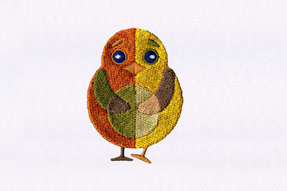 Adorable Baby Chick for Seasonal Embroidery