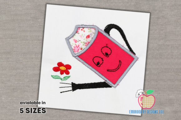 Beautiful Flower with Watering Can: A Seasonal Delight