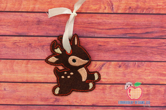 Charming Reindeer Doll Ornament for Festive Decor