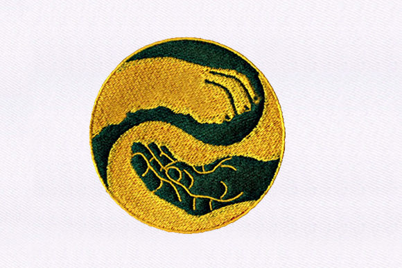 Man and Animal Logo Design: A Craft Fair Standout