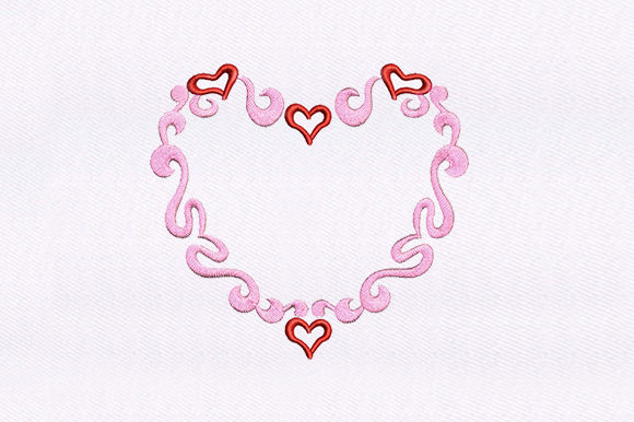 Outlined Heart: A Versatile Design for Holiday Creations