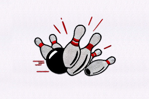 Review: Bowling Ball Machine Embroidery Design