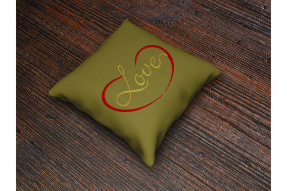 Simple Love: A Versatile Embroidery Design for Business