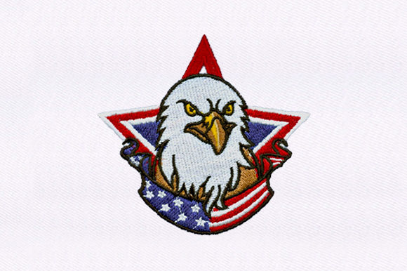 Us Eagle: A Patriotic and Versatile Embroidery Design